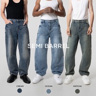 UPRISE 13oz Semi Barrel Jeans