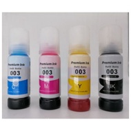 Epson 003 Ink L3110 -  L 3210 - L3150 - L5190 003 Ink Premium Compatible Dye Inks CISS Ink Refill