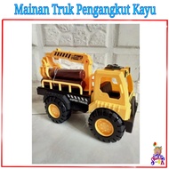 Mainan Mobil Truk Pengangkut Kayu/Mobil Pengngkut Kayu Murah