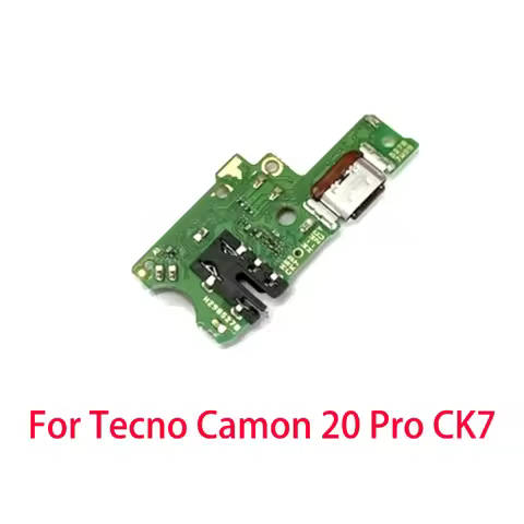 For Tecno Camon 20 Pro CK7 CK6 CK6n USB Charging Port Dock Connector Board Flex Cable