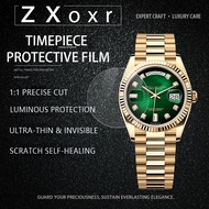 【zxoxr】 Watch Film for Rolex Day-Date 128238 Full Set Wear-resistant High-Transparent Protective Fil
