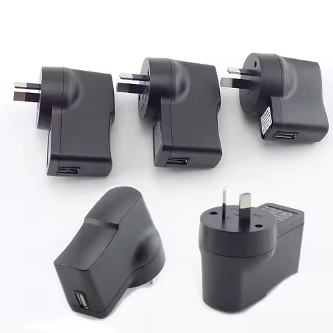 Australia AU Plug Adapter 5V 1A 2A 3A USB Wall Charger Power Supply Travel AC Adapter Charging Unive