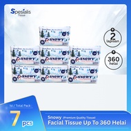 Snowy Facial Tissue 7 Pcs Pack 360 Sheets
