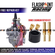 New (PAKET) KARBURATOR PWK FULLSET + REPAIR KIT PWK 24 26 28 30 32 34 KARBU FULL SET PE SMASH TS1 SH