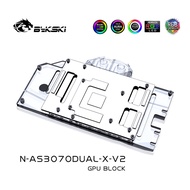 Bykski N-AS3070DUAL-X-V2 Graphics Card Water Block Asus RTX3070 DUAL Radiator