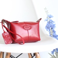 TAS SELEMPANG WANITA BAHAN KULIT SAPI NAURA / FREE GRAVIR NAMA / GOZZO LEATHER