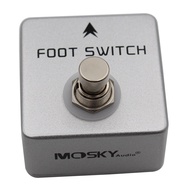 Foot Switch Lockable Effect Pedal Tap Tempo Switch Pedal Guitar Single Tap Efect Pedal Audio Channel