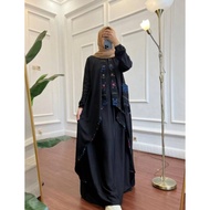 New Gamis Anjani Store Terbaru/Gamis Twill Uniqlo/Dress Anjani Store