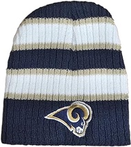 Reebok Team Logo NFL Cuffless Classic Beanie Hat - Football Knit Skull Cap