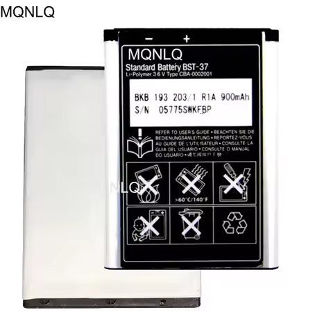 900mAh 3.7V Replacement Battery For Sony Ericsson BST-37 Batteries W810C W700C W710C K750C K610 W800