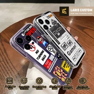 HP Oppo Reno 7 4G 6 PRO 5G Case F7 F9 F11 F11 Pro A1K 8 4G A76 Best Selling Custom [ GAME ] Casing B