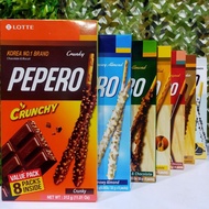 Coklat Langkawi Lotte Pepero Stick Original(Korea) Almond/Crunchy/White Cookie