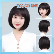 Young and beautiful Korean style face-hugging wig Middle-aged short wig S04TN12 Short face-hugging w