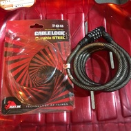 4-digit bicycle lock