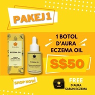 SG SELLER 🇸🇬  READY STOCK 🇸🇬 D'Aura Eczema Oil + FREE GIFTS + FREE DELIVERY ( Adult )