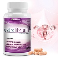 Estrolibrium Hormone Balance Capsules Natural Herbal Estrogen Supplement for Women Boost Estrogen Li