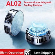 AL02 Mobile Phone Semiconductor Magnetic Cooling Fan Radiator PUBG Game Cooler for IOS Android Gamin
