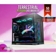 INVADER TERRESTRIAL T01 | RTX 5090 | Ryzen 7 9800X3D GAMING DESKTOP