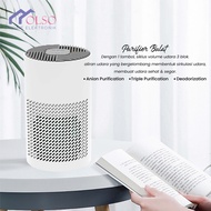 Air purifier Penyaring Udara Debu Ruangan 5-15m2 Filter UV Sterilizer  HEPA Filter