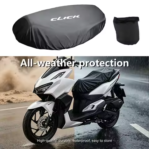For Honda Click 125i, Click 160 & Vario 160 Waterproof Outdoor Scooter Rain Cover, UV Protection & H