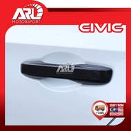 Honda Civic FE FL 11th Black Handle Bowl Cover Protector Trim For Civic (2022-2025) ARL Motorsport C