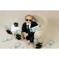 Baby boss Clothes baby boss Clothes baby boss Clothes Newborn Photo Props Newborn Photo Props baby P