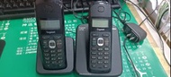 西門子 SIEMENS Gigaset DECT 雙子機 數位無線電話 話機 黑色 (AS180 Duo)