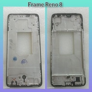 Middle Frame Lcd Oppo Reno 8 Bazel Tulang Tatakan Reno 8 