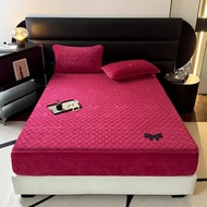 Milk snow felt pillowcase with sweet and youthful Pastel colors SHOP MH2T STORE