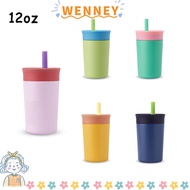 WEY Kids Water Bottle, Insulation Stainless Steel Toddler Cup with Straw, Easy To Clean Spill Resist
