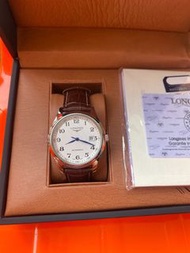 Longines 浪琴 名匠系列 男裝 自動機械錶 啡色皮帶