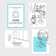 愛麗絲夢遊仙境 筆記本 | 手帳 文具 | Alice 擺飾 裝飾 送禮