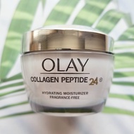 (Olay®) Collagen Peptide 24+ Hydrating Moisturizer Fragrance Free 48g โอเลย์ คอลลาเจน เปปไทด์ มอยส์เ