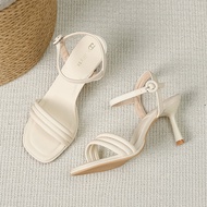 Isarli Shoes - Women's Heels 8cm/738-BR5 Heels - Women's Simple Heels - Invitation Heels