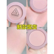 Ready Stock~3CE Monochrome Blush Pumpkin Dirty Orange NUDE Powder ROSE BEIGE/NUDE PEACH/city mauve