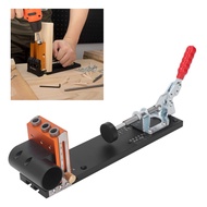 Pocket Hole Jig Doweling Drilling Guide Kit คู่มือการเจาะ Puncher Locator