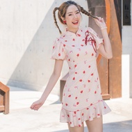 Icyicy Hong Li  Berry Dress (พร้อมส่ง)