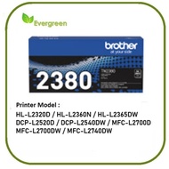 Evergreen  Brother TN-2380 Toner Cartridge L2320D L2360DN L2365DW L2540DW L2700D L2700DW