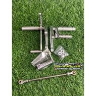 🔥FOOTREST RACING DRUM/DISC BRAKE KR/RR/SERPICO TFR THAILOOK CNC (READY STOCK)🔥
