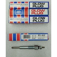 ISUZU NPR 4BA1,4BC1 9.5V GLOW PLUG(PI-48)- 1 SET/4 PCS