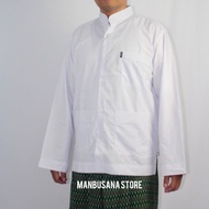 Taqwa Koko Shirt Premium Plain Front Pocket Long Sleeve Koko Model Ammu Moslem Habib Kazimi