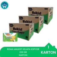 Roma Malkist Kelapa Kopyor 200gr 1 Dus Isi 36 Pcs