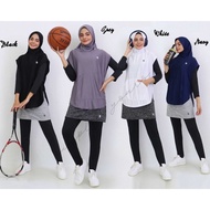 Hijab Sports Vest/Hijab POUNDFIT/Hijab Sports/Hijab SPORT Vest/Hijab Vest JERSEY/SYABANI_HIJAB