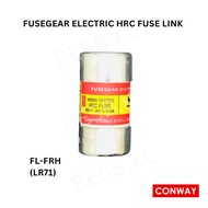 CONWAY Fusegear Electric HRC Fuse Link FLFR 50A/60A/80A/100A 10 PER BOX