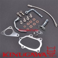 Turbo Water Pipe Line Gasket Kit FOR SUBARU EJ20 EJ25 TD04 TD05 TD06 fitting