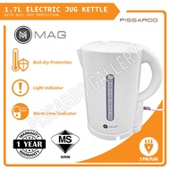 【MAG 1.7L Kettle】Electric Jug Kettle Water Heater Cerek Jug Elektrik