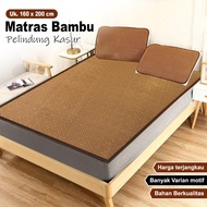 Bamboo Mattress Protector Size 180X200 Cm / Cooling Mattress / Bamboo Folding Mat-X3A1