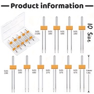 TEMU 10pcs Twin Needles, 2.0/90, 2.5/90, 3.0/90, 4.0/90, 2.0/80, 3.0/80, 4.0/80, 2.0/75, 3.0/75, 4.0