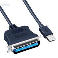【3C】 USB To Parallel Printer Cable 36Pin USB Port Adapter Cable Printer