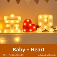 Birthday Atmosphere LED Word Sign